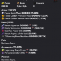 2b soulbound profile with hyperion and terminator!