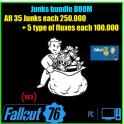 (PC) Junk bundle BOOM: [All 35 Junks each 250.000 + 5 type of fluxes each 100.000]