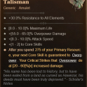 S10- 3GA Banished Lord's Talisman (High Aspect)Random GA