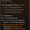 S9- 3GA Crossbow +  Dexterity / Maximum Life / Lucky Hit: Up to a 15% Chance toRestore +137.5% Prima