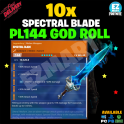 10x Spectral Blade (Water) PL144 God Rolled Max Perks - [PC|PS4/PS5|Xbox One/Series X|S] Fast Delive