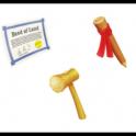 LANDS EXPANSION MATERIAL PACK (29 Land Deed, 30 Mallet, 30 Marker Stake)