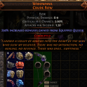 DAWN OF THE HUNT 3 SOCKET PERFECT WIDOWHAIL BOW NO LVL REQ 250% QUIVER BONUS +3 PERFECT RUNES