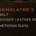 Immolator's Oblation (For Both Circle of Fortune and Merchant's Guild)