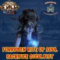 Build Forbidden Rite of Soul Sacrifice Occultist Endgame | PoE: Mercenaries – Secrets of the Atlas