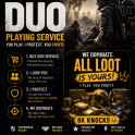 ANY ACTIVITIES TOGETHER-6K KNOCKS PVP OR PVE MESSAGE ME FOR INFO