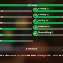 [VIP+] - 106LVL SB, 162M NW, HOTM 3, CATA 27