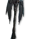 The Raven's Flock Perching Staff - Fast Delivery [Runes of Aldur]