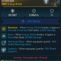 Firebreak [Nova, Recharge delay, Capacity] (Ripper shield)