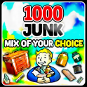 FO76 PS - ANY 1000 SCRAP JUNK OF YOUR CHOICE - CHEAPEST ON ODEALO
