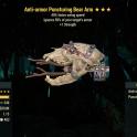 Anti-armor Bear Arm (40% faster swing speed/+1 Strength)