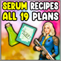FO76 PS - ALL 19 MUTATION SERUM RECIPE PLANS - RARE - CHEAPEST ON ODEALO
