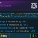 ✦Sampler [gun dmg + gun crit dmg + gun splash dmg + gun fire rate] (Jakobs enhancement)