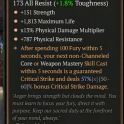 4GA Ring of Red Furor (57/60) GA(Strength/Physical Damage Multiplier/Maximum Life/Physical Resistanc