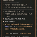 2GA Ring of the Midnight Sun (41/50) ✷13.2% Cooldown Reduction ✷4 Mirage