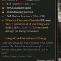 2GA Beastfall Boots (68/78) GA Movement Speed/110 dex GA Healing Received 562 shadow res