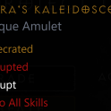 4 all skill Mara's Kaleidoscope PD2 Season 13