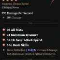 SEASON 10 4 GA SHARD OF VERATHIEL 4GA SHARD OF VERATHIEL +120% ASPECT POWER HEARTSEEKER SWORD