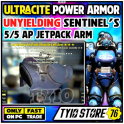 Unyielding Ultracite Sentinel [Jet pack arm]AP Refresh Power Armor 5/5 ap