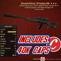 Bloodied Explosive Hunting Rifle ( BE3L - BE 3L ) + 40,000 CAPS