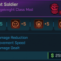✦Soldier [5 Rearm, 5 Bloodlust, 5 Harbinger, 5 Battleborn] (Amon class mod)