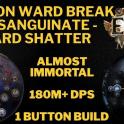 [Endgame META] Cast 
On Ward Break Exsang
uinate Elementalist 
- Path of Exile Mira
ge SC