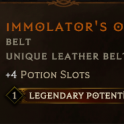 LP1 Immolator's Oblation (Circle of Fortune only - Self-play)