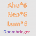 S12- Doombringer Runes 6*( Ahu+Neo+ Lum )