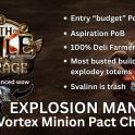 [Endgame] Minion Pac
t Crit Blade Vortex 
Chieftain - Path of 
Exile Mirage SC