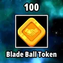 100 Token Blade Ball - Fast Delivery [CNLTeam]