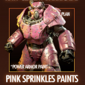 FO76 PS - PINK SPRINKLES POWER ARMOUR PAINT PLAN - RARE - CHEAPEST ON ODEALO