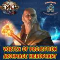 Vortex of Projection Archmage Hierophant -  End Game Setup + Currency | PoE: Mercenaries