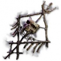 Deathrattle Twig Focus - Fast Delivery [Forbidden Rites]