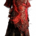 Redflare Conduit Anchorite Garb - 3 sockets - Gain a Power Charge Every Second - Corrupted