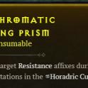 x1 Chromatic Tuning Prism | for cube