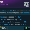 ✦Trick Shot [gun dmg + gun crit dmg + gun splash dmg + gun fire rate] (Jakobs enhancement)