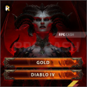 Diablo 4 - Gold - Eternal Realm Hardcore - 1 unit = 1bill gold (min order 5 unit)
