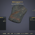 Hunter's Long Coat (+1 Luck, Weapon Weights Reduced by 20%)