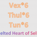 S12- Melted Heart of Selig Runes 6*( Vex+Thul+Tun)