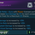 ✦Slammer [gun dmg + gun crit dmg + gun splash dmg + gun fire rate] (Ripper enhancement)
