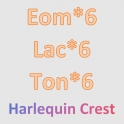 S11- Harlequin Crest Runes-6*(Eom +Lac +Ton)