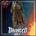 ⚜️ Temporalis Silk Robe (Non-Corrupted)  + 100 Divine Orb ⚜️ Dawn of the Hunt ⚜️ HANDMADE! Fast!!