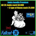 (PC) Junk bundle Premium: [All 35 Junks each 50.000 + 5 type of fluxes each 25.000]