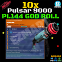 10x Pulsar 9000 (Energy) PL144 God Rolled Max Perks - [PC|PS4/PS5|Xbox One/Series X|S] Fast Delivery