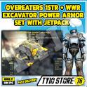 Overeaters 1STR + WWR Excavator Power Armor SET with JETPACK