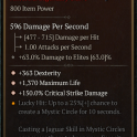 3GA Glaive ☆363 Dexterity ☆1370 Maximum Life ☆150% Critical Strike Damage