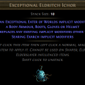 Exceptional Eldritch
 Ichor