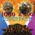 ⚜UBERPACK: 1000 Divine + 3000 Exalted  ⭐ Return of the Ancients ⭐ Instant ⚜