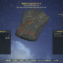 Hunters Long Coat (+5% Action Point Regen, Food, drink and chem weights reduced by 20%)