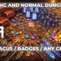⚡ Any NORMAL dungeon blast with pro grp ⭐ NORMAL dungeon boost ⭐ pro and quick